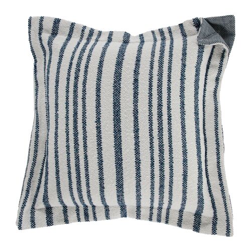 Shaggy Stripe Outdoor Throw Pillow Shaggy Stripe Outdoor Throw Pillow