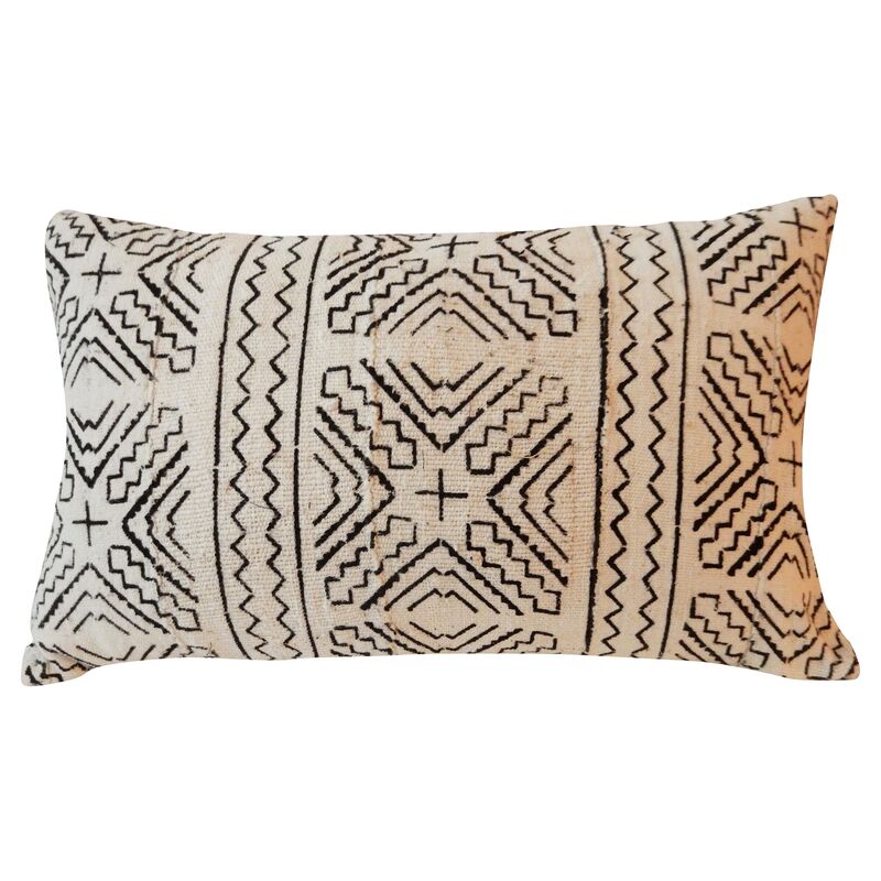 Ethnika Home Decor And Antiques - Custom Made Lumbar Mud Cloth Pillow ...
