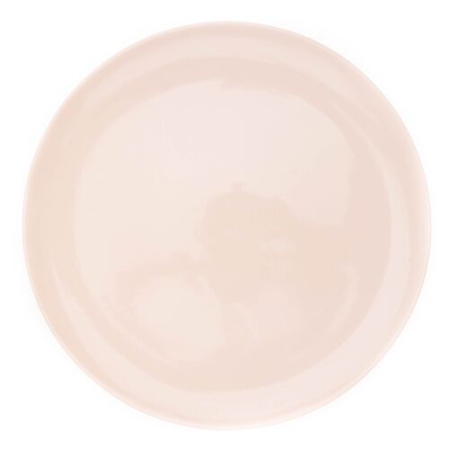 S/4 Shell Bisque Dinner Plates, Soft Pink~P77452518