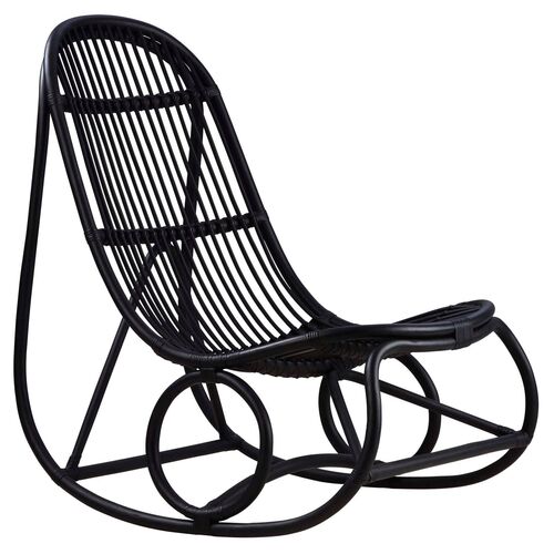 Nanny Rocking Chair, Black~P77497242