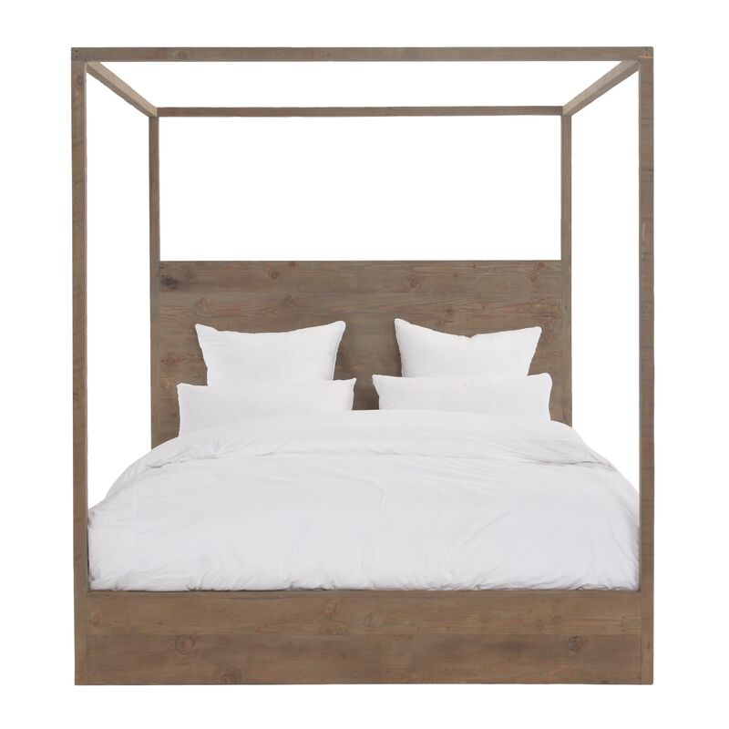 Latrobe Canopy Bed, Natural