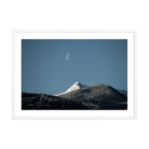 Bryce Duffy, Winter Moonrise Photograph