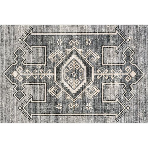 Lauren Liess Sagebrush Geometric Machine Washable Area Rug Lauren Liess Sagebrush Geometric Machine Washable Area Rug