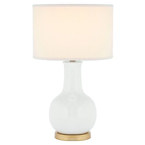 Evelyn Table Lamp, White~P40981239
