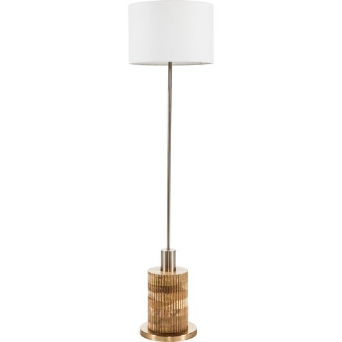 Hayden Floor Lamp, Natural/Gold~P111124730