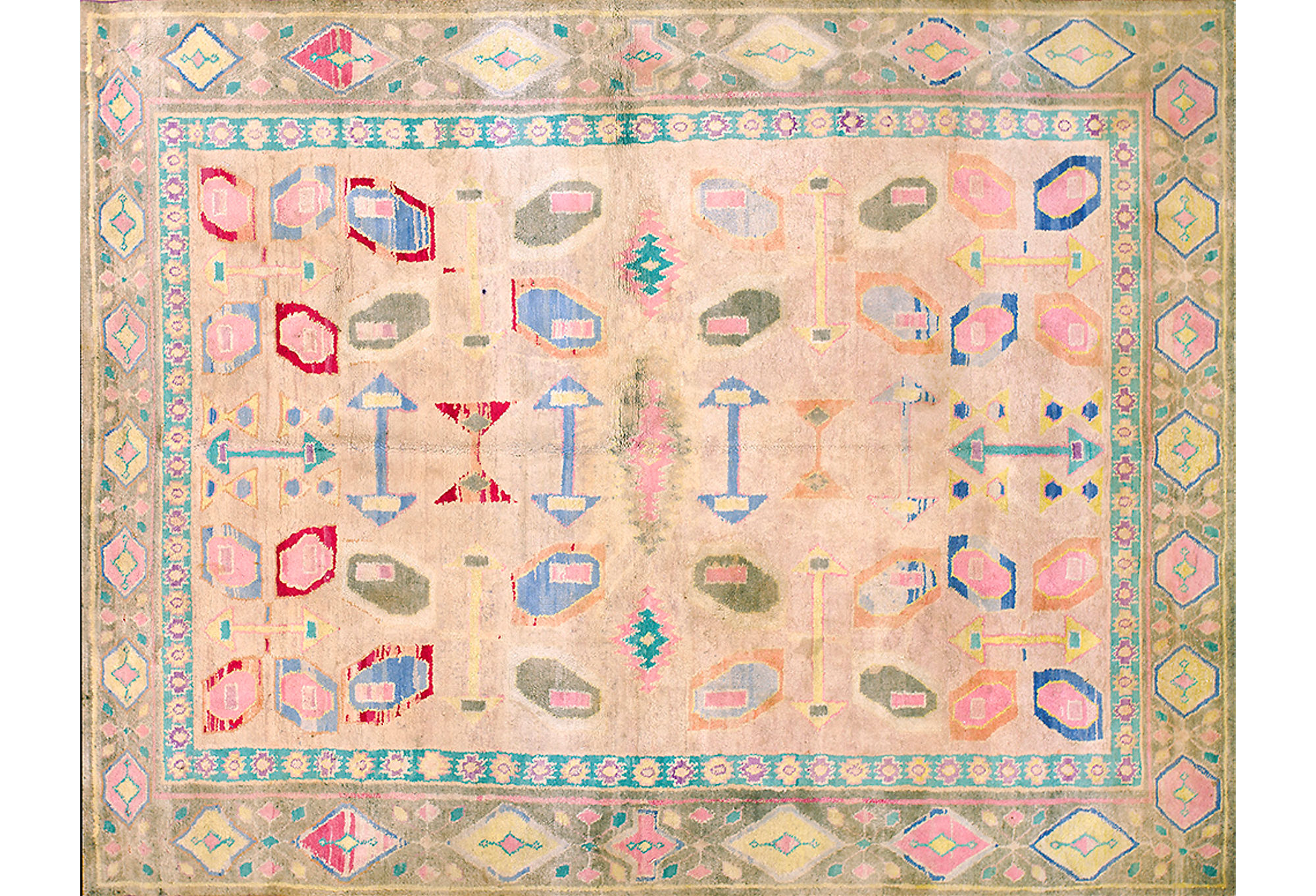 Indian Agra Rug 6'2" x 8'0"~P77609459