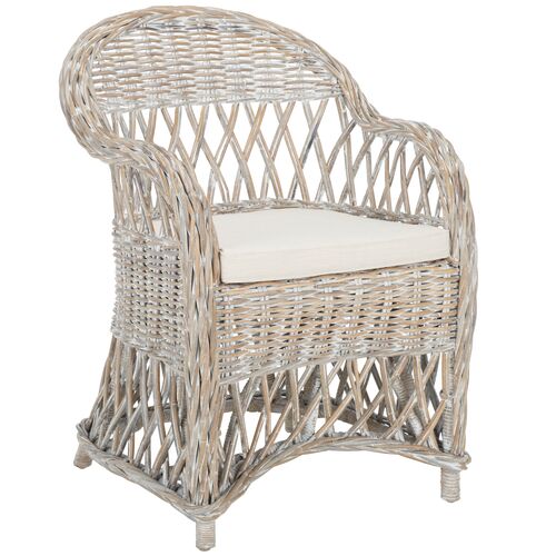 Odette Rattan Kubu Club Chair Odette Rattan Kubu Club Chair