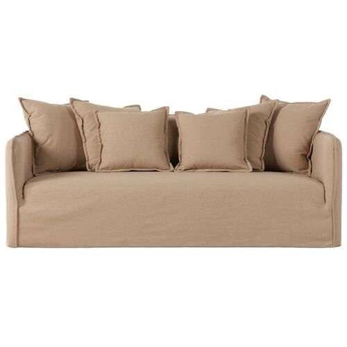 Tilly 85" Slipcover Daybed, Taupe Performance