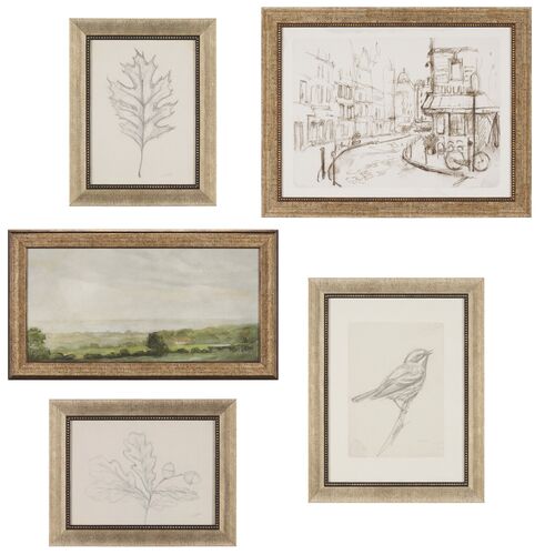 S/5 Soft Shadows Framed Art Prints S/5 Soft Shadows Framed Art Prints