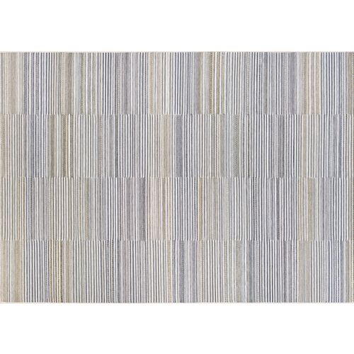 Haides Outdoor Rug, Ivory/Charcoal~P77499181