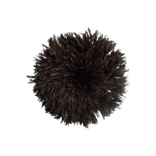 32" Juju Feather Hat, Black~P77534541