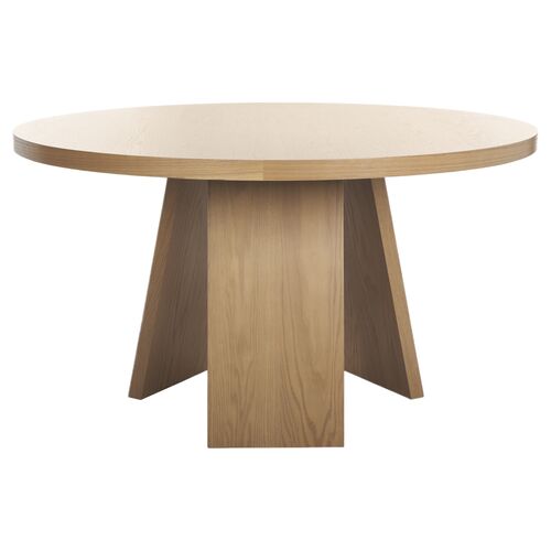 Calla 54" Round Wood Dining Table