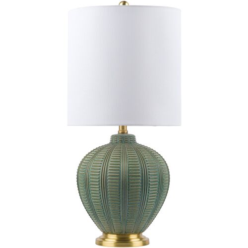 Raya Table Lamp, Green Glaze~P77630027