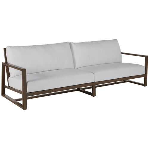 Avondale Outdoor Aluminum Sofa