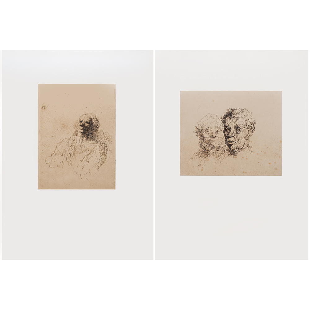 Honore Daumier, Head Study Set/2~P77574493