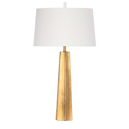 Celine Table Lamp, Gold Leaf~P77424748