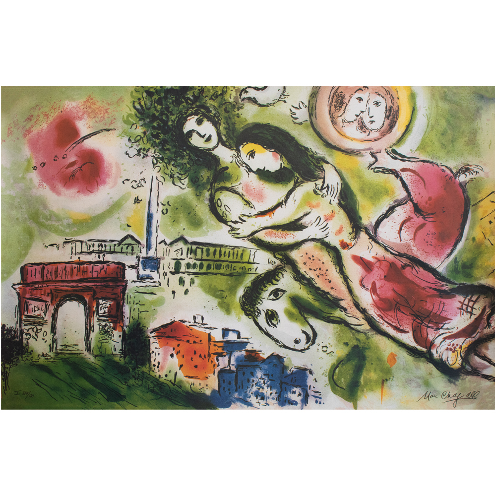 Marc Chagall "Romeo and Juliet", COA~P77605154