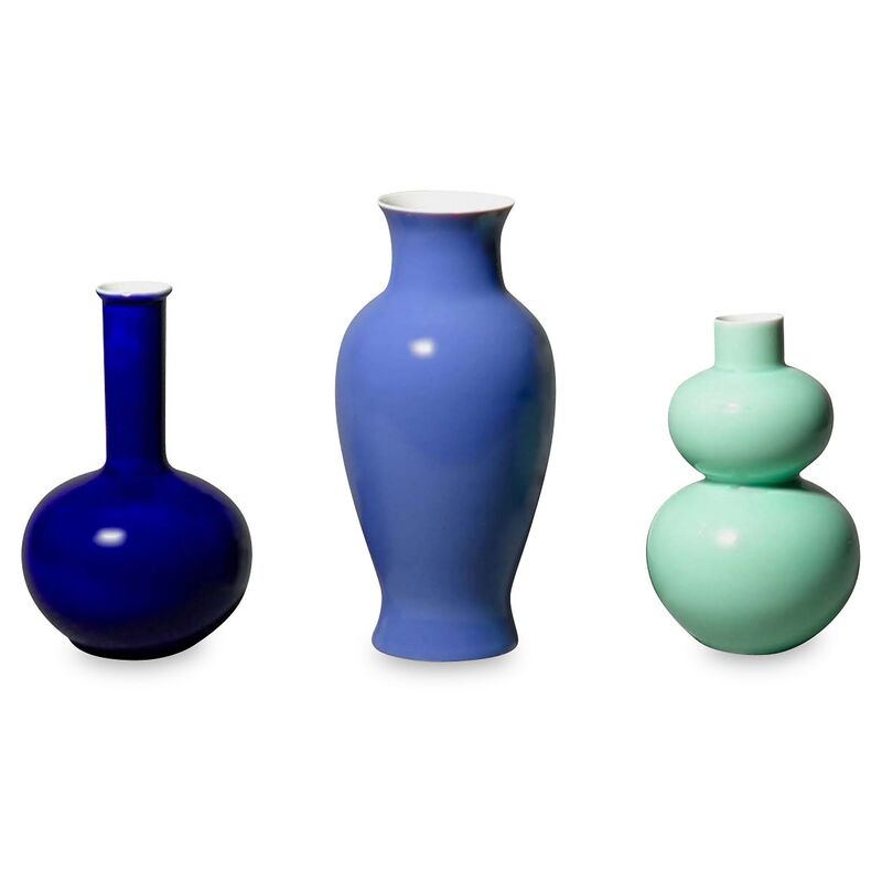 Asst. of 3 Mini Sargent Bud Vases