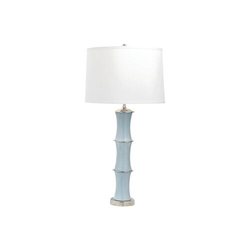 Rivoli Table Lamp, Soft Smoke Gray~P77232885~P77232885