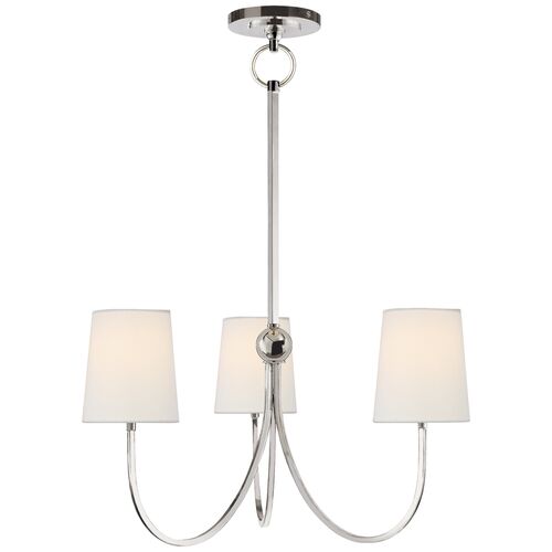 Reed Chandelier, Polished Nickel~P77540986