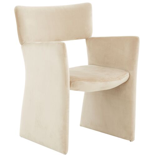 Briellen Velvet Dining Chair