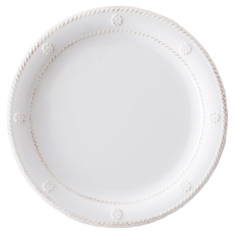B&T Melamine Dessert Plate, White