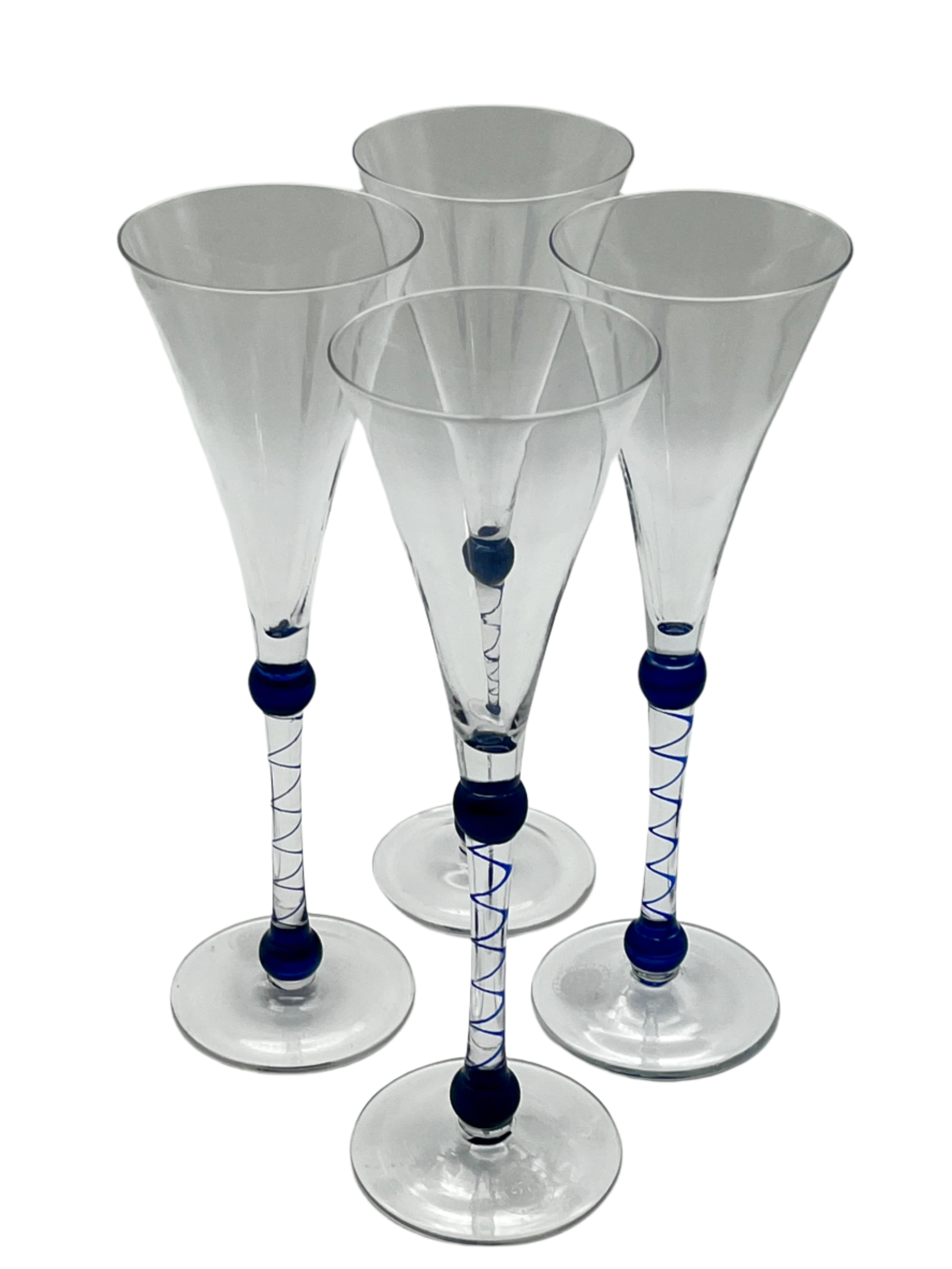 Millennial Swirl Champagne Flutes, S/4~P77718276