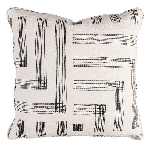 Parker Embroidered Lines Pillow