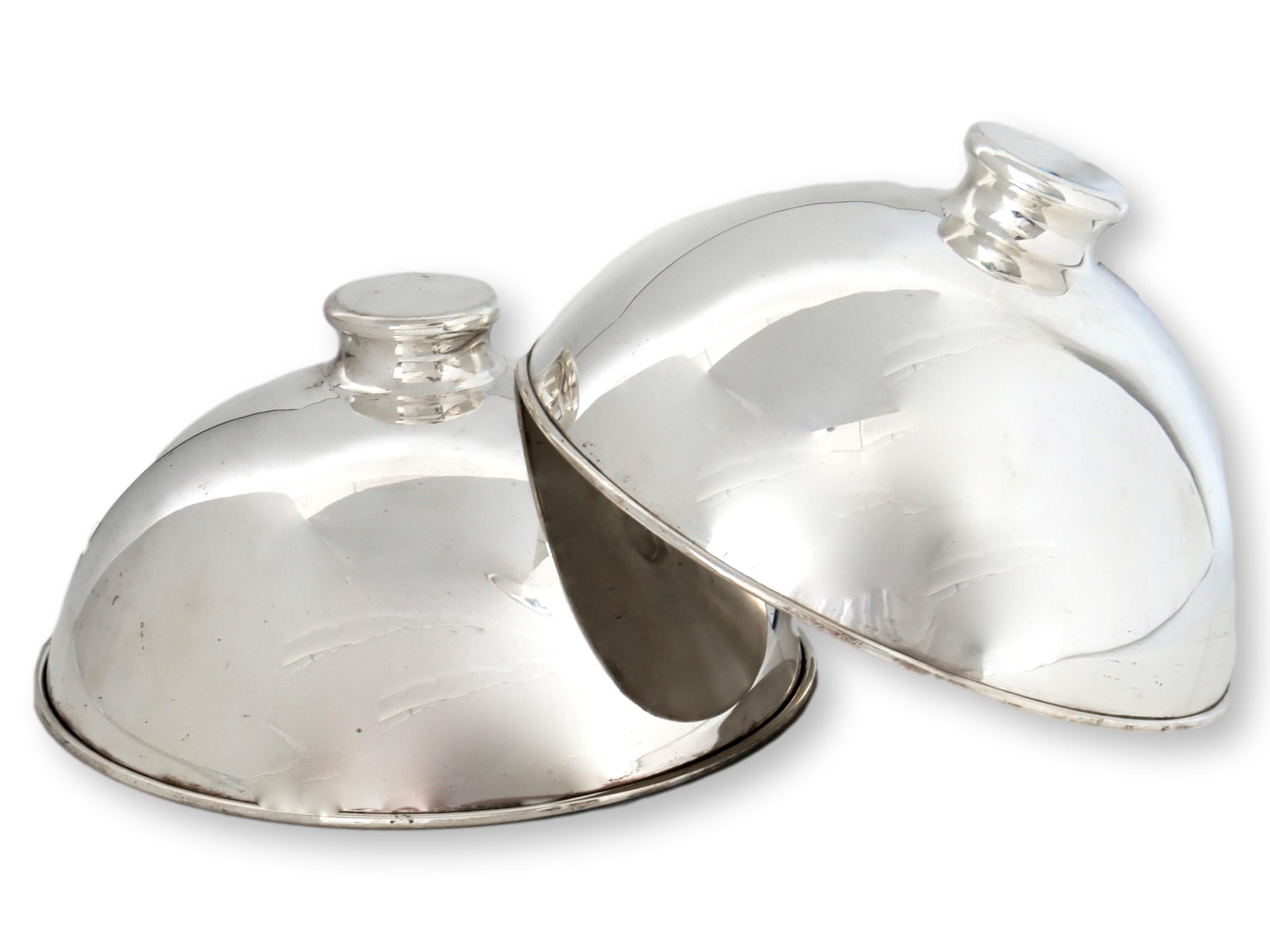 Art Deco Food Cover Cloches / Domes, s/2~P77664157
