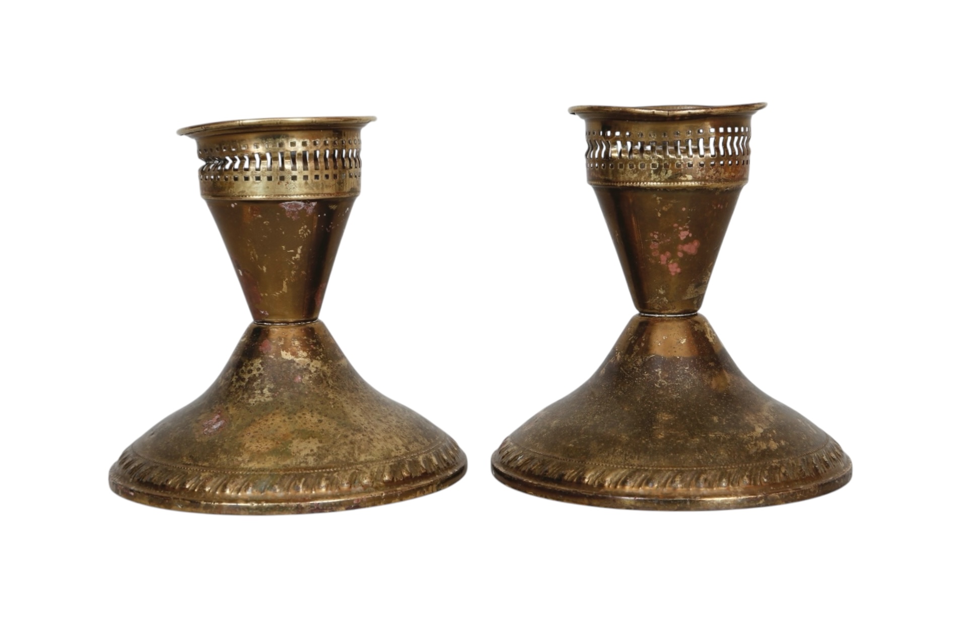 Brass Candle Holders - a Pair~P77716715