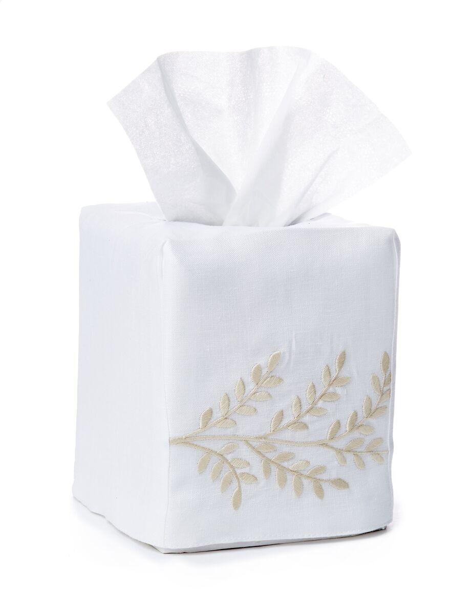 The White Company Newcombe Ceramic Tissue Box Cover at Nordstrom