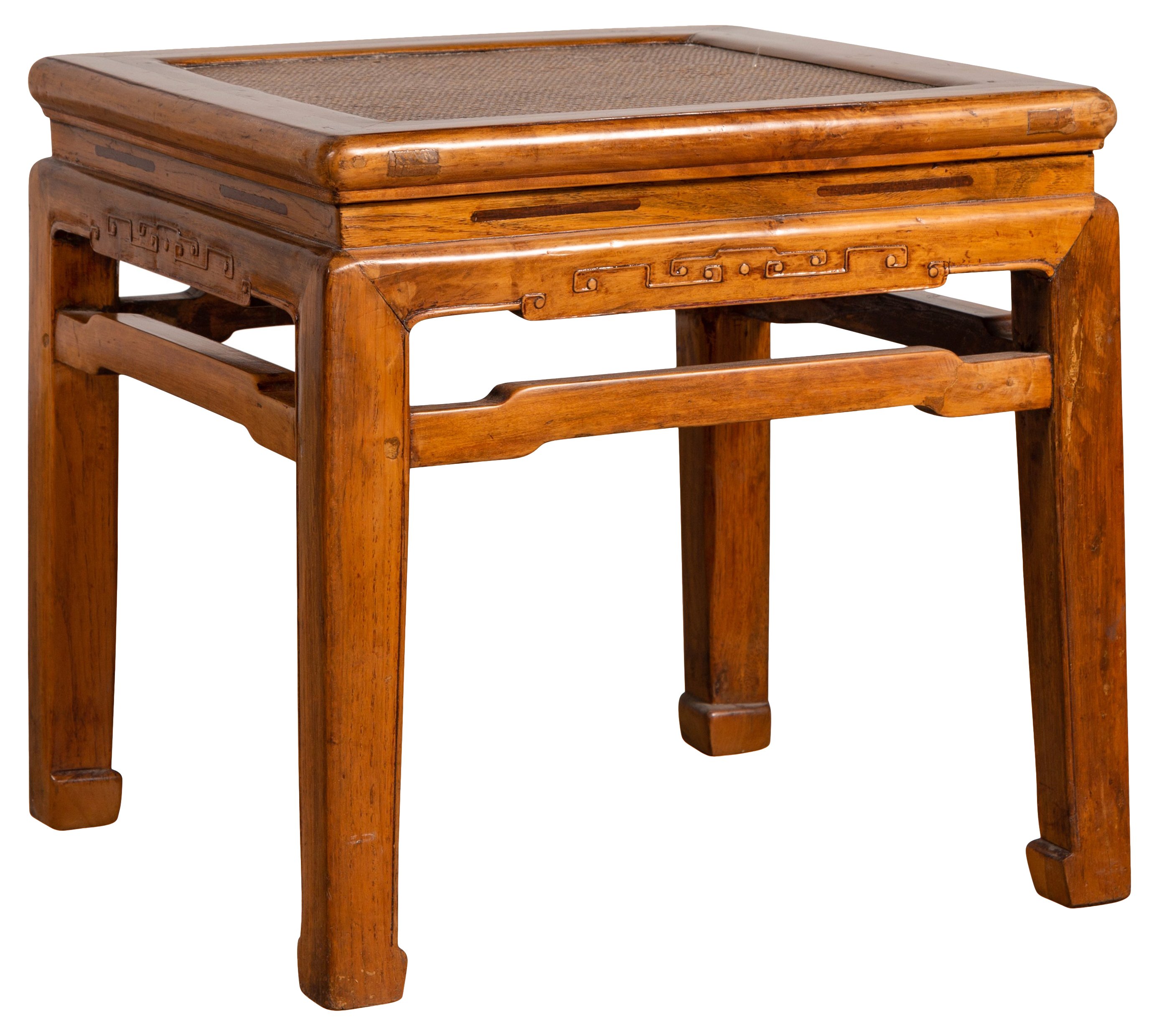 Chinese Ming Style Elmwood Waisted Table~P77556007