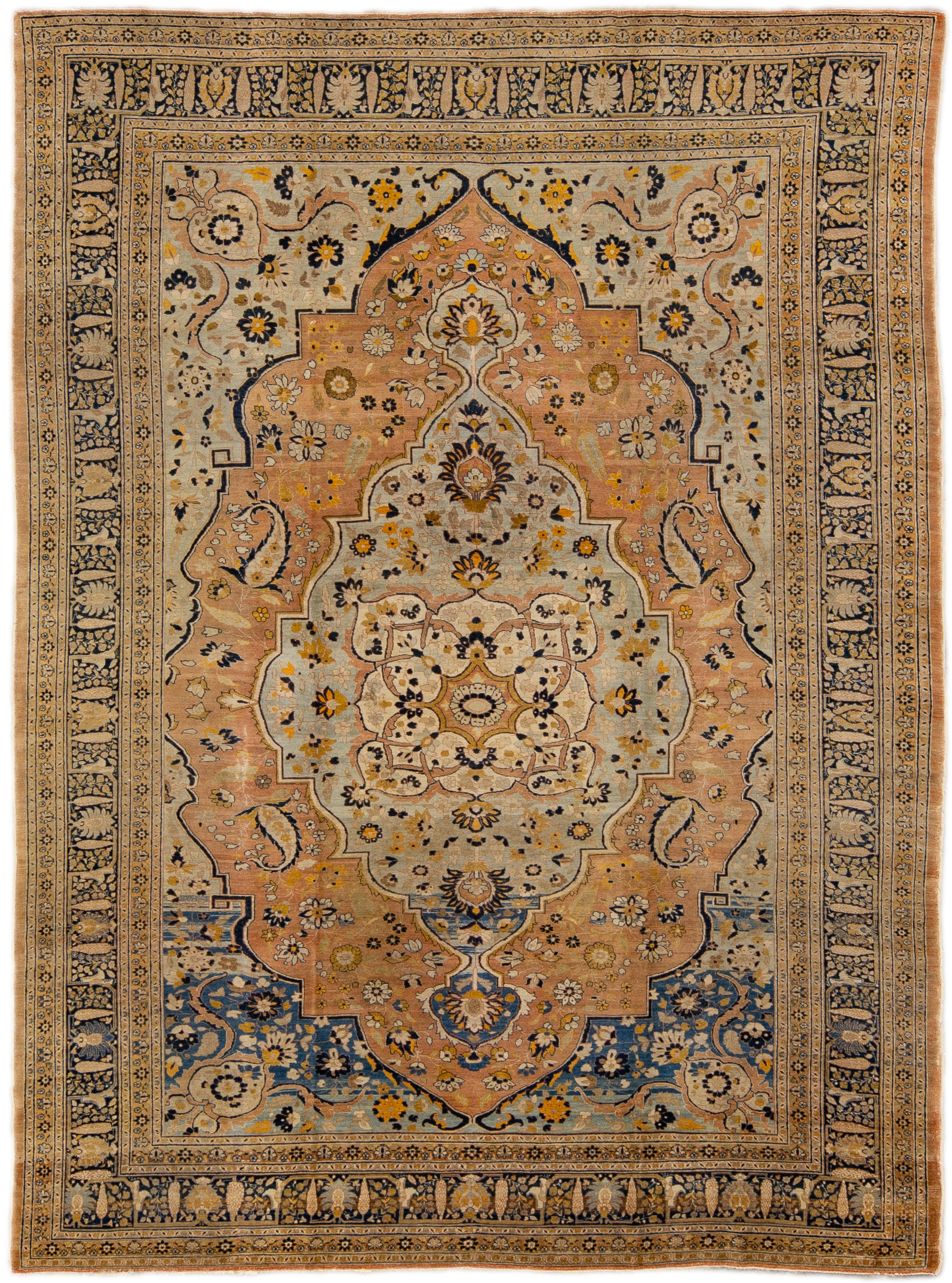 Antique Persian Tabriz Rug~P77663719