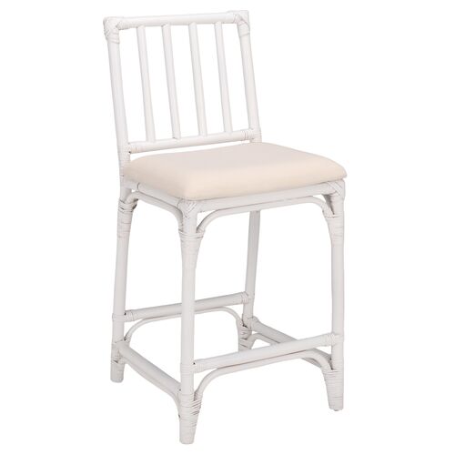 Rosequartz Rattan Counter Stool with Cushion Rosequartz Rattan Counter Stool with Cushion