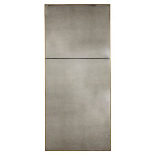 Tara Narrow Rectangle Full Length Mirror, Champagne/Antique Mirror Tara Narrow Rectangle Full Length Mirror, Champagne/Antique Mirror
