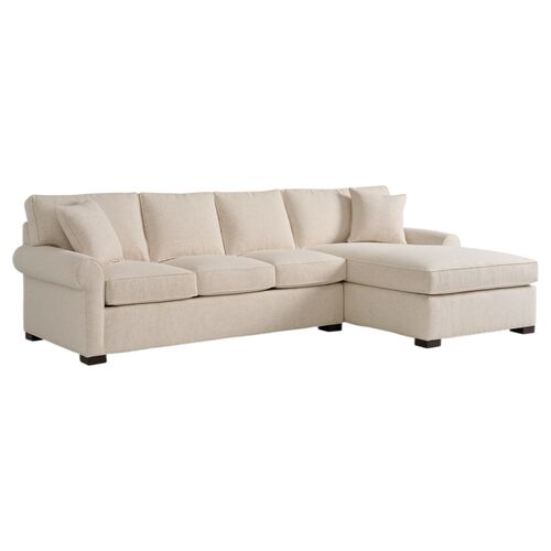 Jackie Crypton Sectional Chaise