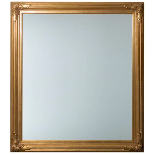 Andrea Wall Mirror, Antiqued Gold