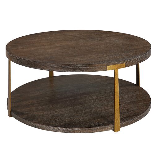 Giulio Coffee Table, Walnut
