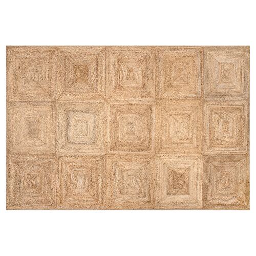 Lauren Liess Juniper Tiled Jute Area Rug