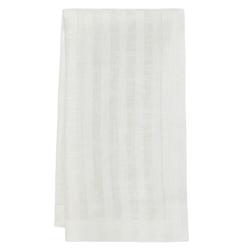 S/4 Greenwich Napkins, White