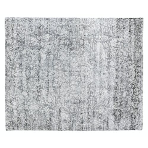 Link Hand-Knotted Rug, Gray~P77506115
