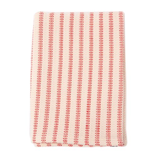 Siafu Home, Twiga Tea Towel, Red