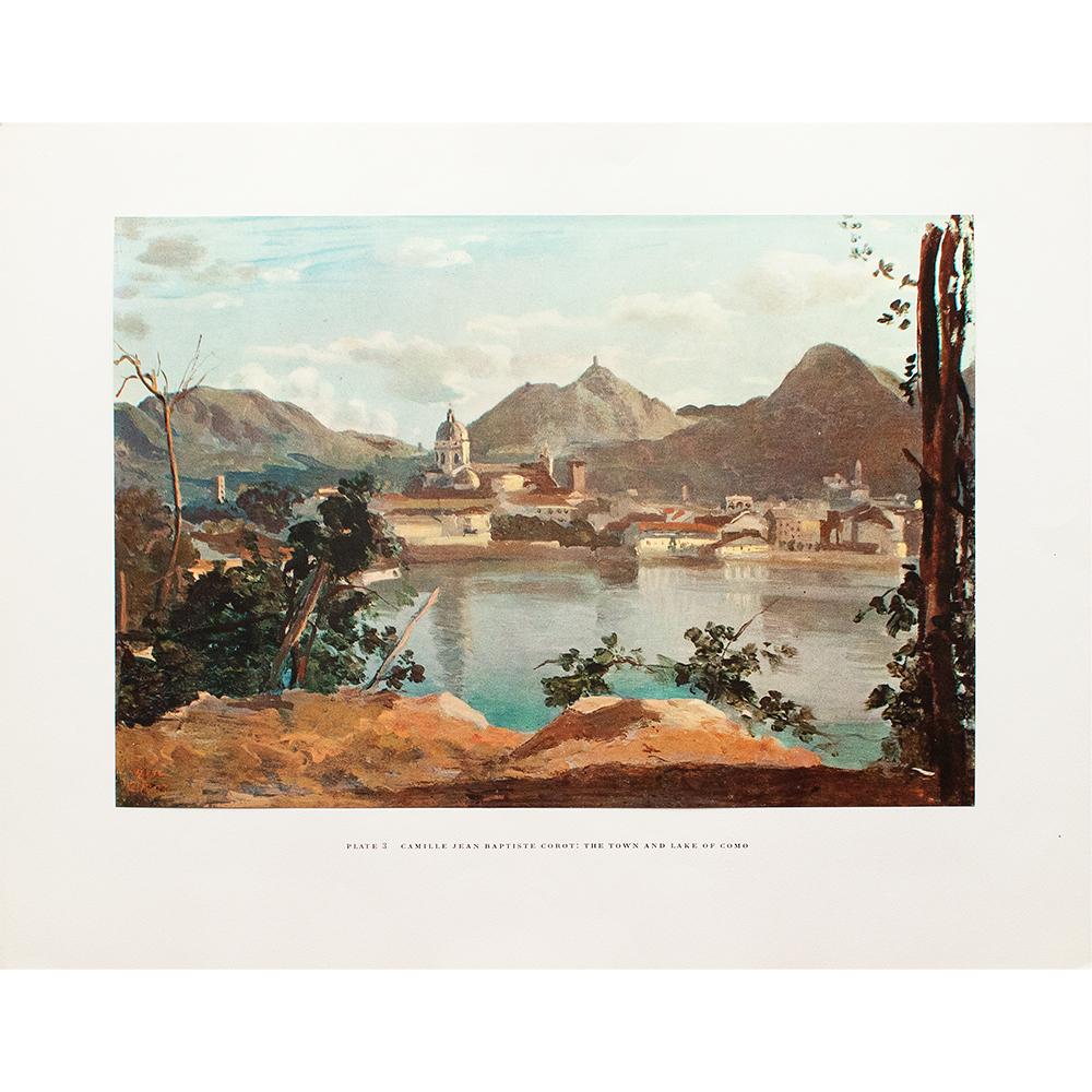 Camille Corot, The Town and Lake of Como~P77665189