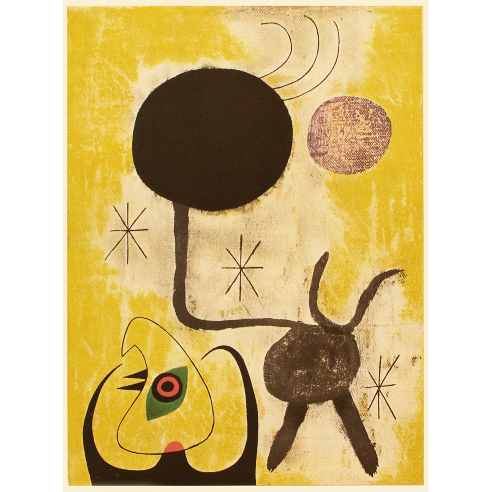 Miró,Woman and Birds in Front of the Sun~P77661337