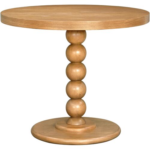 Del Ray 36" Round Wooden Dining Table, Brown Del Ray 36" Round Wooden Dining Table, Brown
