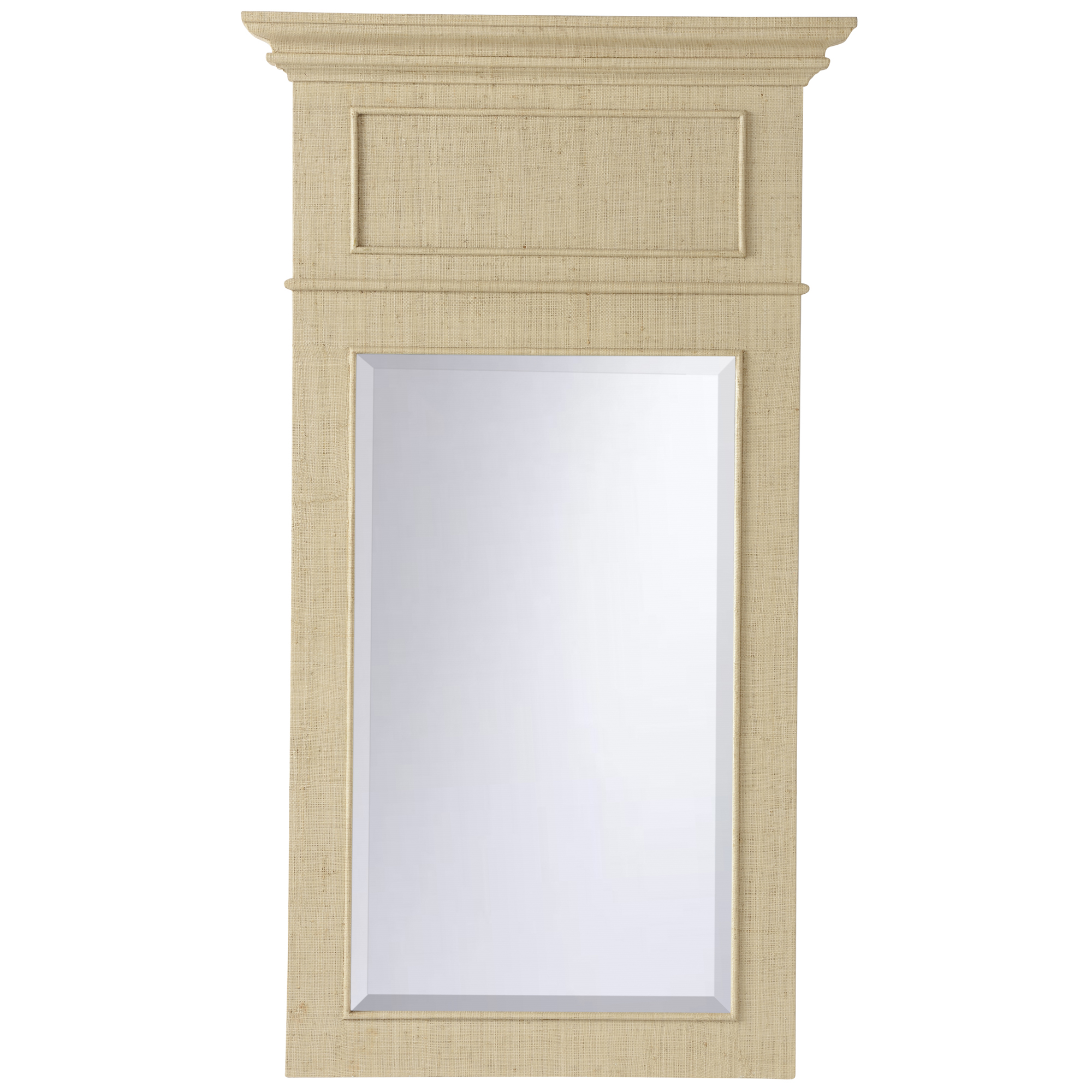 Saint Remy Raffia Wall Mirror, Natural Saint Remy Raffia Wall Mirror, Natural