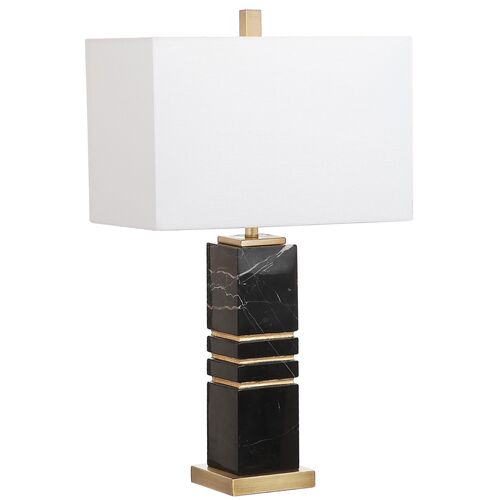 Baisley Table Lamp, Black/Gold~P61115248