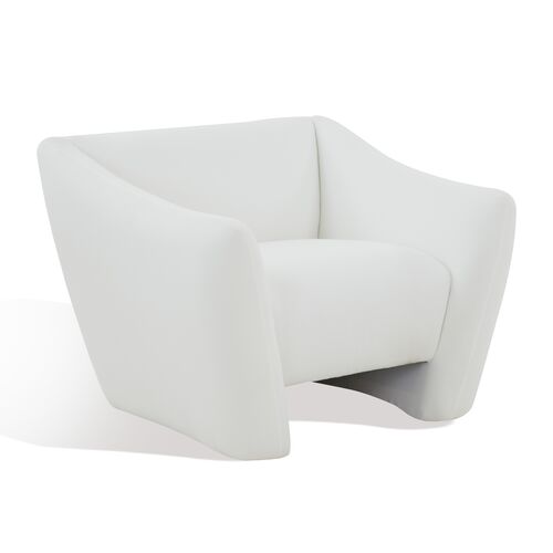 Celestine Modern Performance Linen Accent Chair Celestine Modern Performance Linen Accent Chair