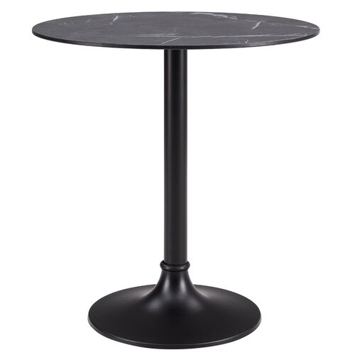 Porter Outdoor 30" Bistro Table, Black~P77629264