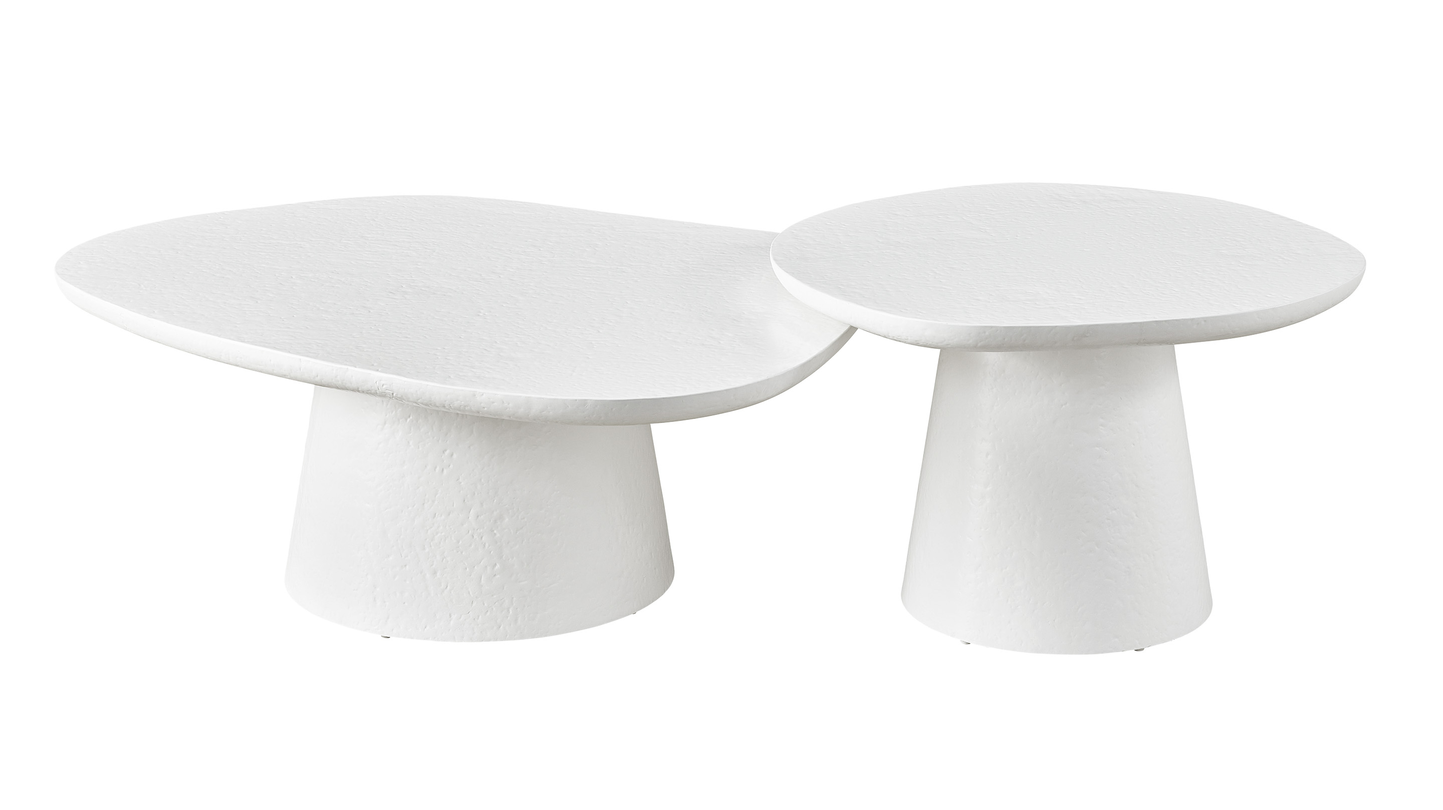 Tranquility Nesting Cocktail Tables, Milky Mushroom One Kings Lane